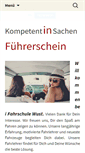 Mobile Screenshot of fahrschule-wust.de
